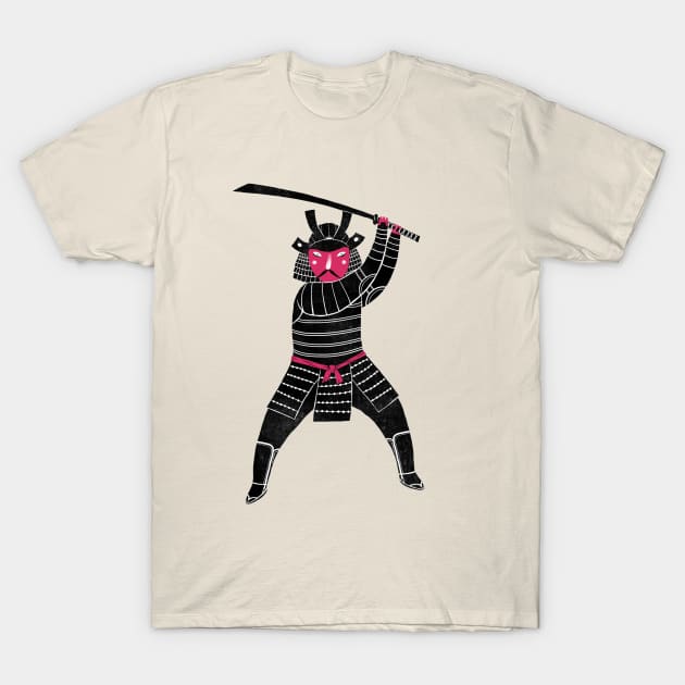 Samurai T-Shirt by paulagarcia